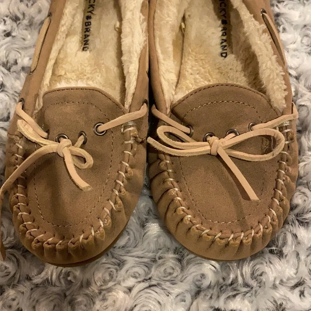 Girls Lucky Brand Moccasins Size 3 Girls
